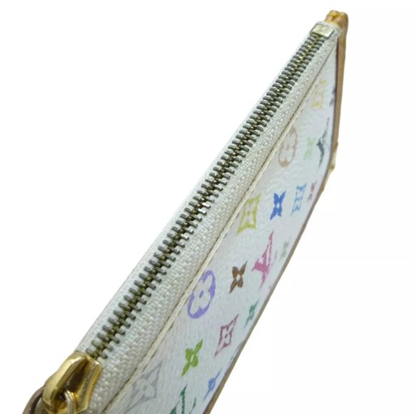 Authentic LOUIS VUITTON Pochette Cles Key Coin Purse M92655 Multi-Color - Picture 3 of 12